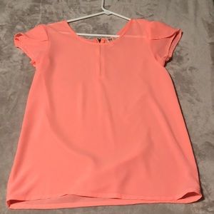 Coral Blouse